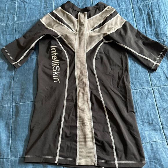 Faherty Annabelle Organic Cotton Blend Top Blue Striped Women Size Small - Picture 10 of 10